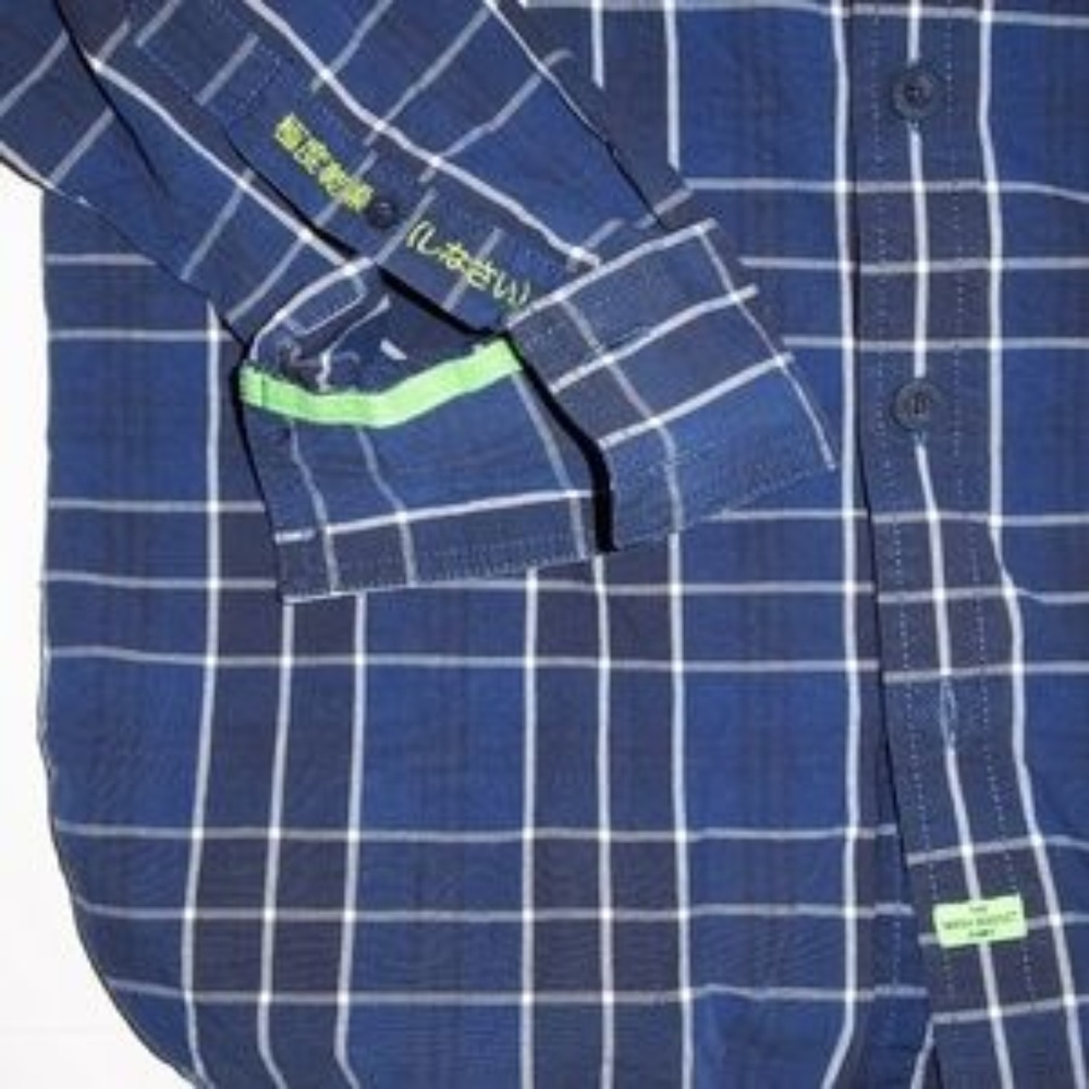 Superdry men's plaid long sleeve - Picture 4 of 8